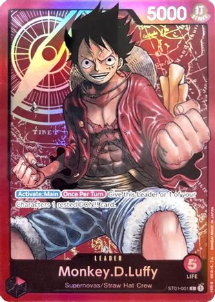 Monkey.D.Luffy (001) (ST01-001) - Starter Deck 1: Straw Hat Crew