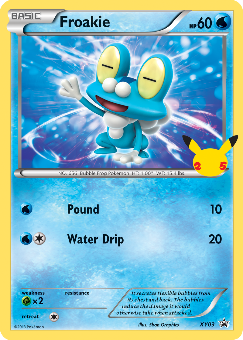 Froakie (XY03) (Jumbo Card) [First Partner Pack]