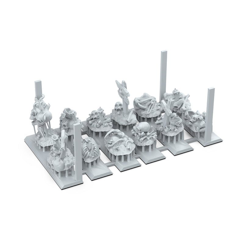Bones Remains - Basing Bits (12 Pieces)