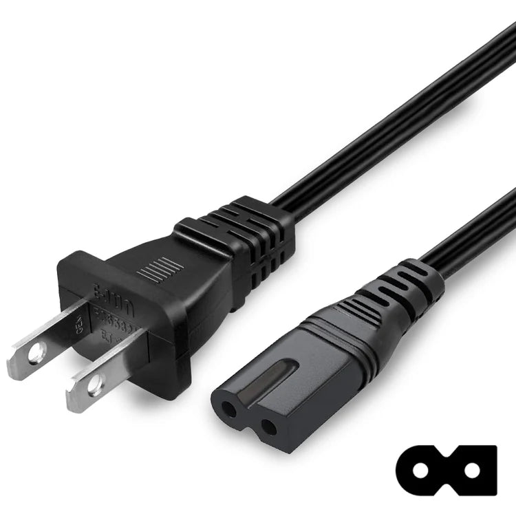 Polarized Power Cable for PS1/PS2/Dreamcast/Saturn