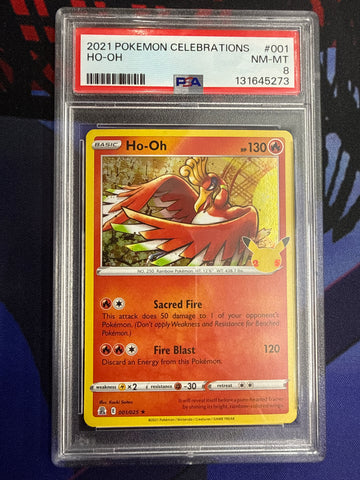 Ho-oh (001/025) [Celebrations: 25th Anniversary] - Graded