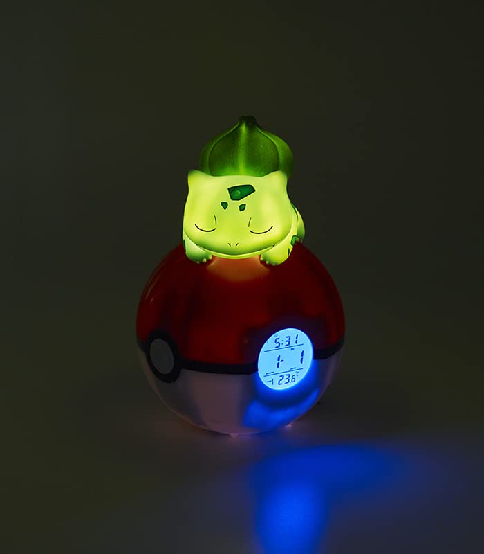 Bulbasaur Light-Up Radio Alarm Clock