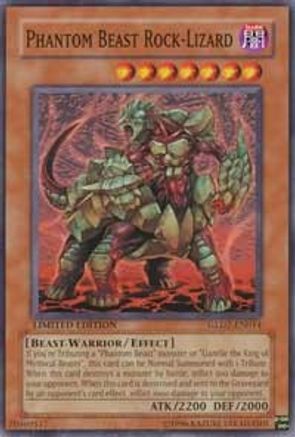 Phantom Beast Rock-Lizard [GLD2-EN014] Common