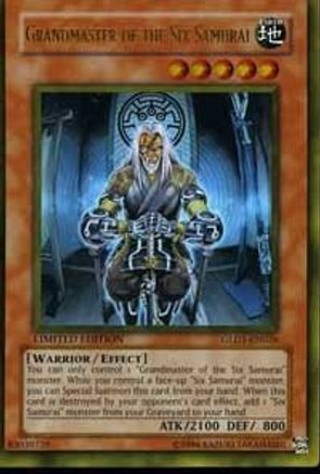 Grandmaster of the Six Samurai [GLD1-EN026] Gold Rare