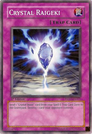 Crystal Raigeki [DP07-EN023] Common