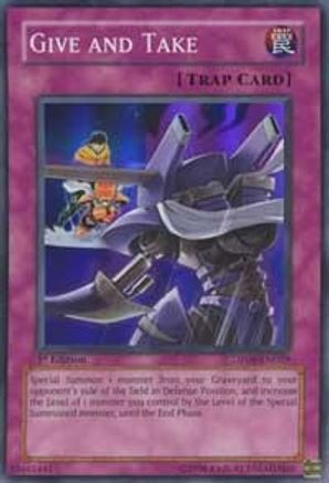 Give and Take [DP08-EN029] Super Rare