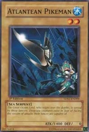 Atlantean Pikeman [5DS1-EN009] Common