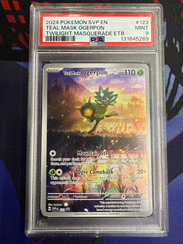 Teal Mask Ogerpon (123) [Scarlet & Violet: Black Star Promos] - Graded