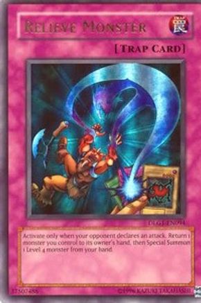 Relieve Monster [DLG1-EN094] Ultra Rare