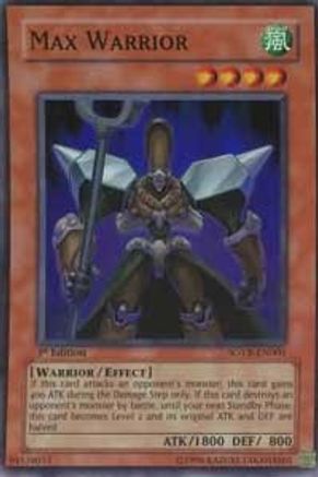 Max Warrior [SOVR-EN003] Super Rare