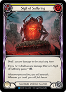 Sigil of Suffering (Yellow) [ELE228] (Tales of Aria)  1st Edition Rainbow Foil