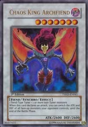 Chaos King Archfiend [TSHD-EN041] Ultra Rare