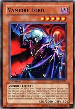 Vampire Lord [DPKB-EN013] Rare