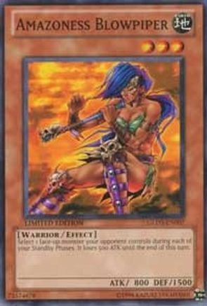 Amazoness Blowpiper [GLD3-EN007] Common