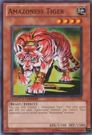Amazoness Tiger [GLD3-EN008] Common