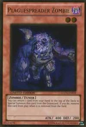 Plaguespreader Zombie [GLD3-EN019] Gold Rare