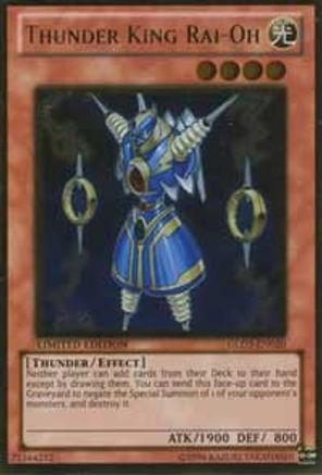 Thunder King Rai-Oh [GLD3-EN020] Gold Rare