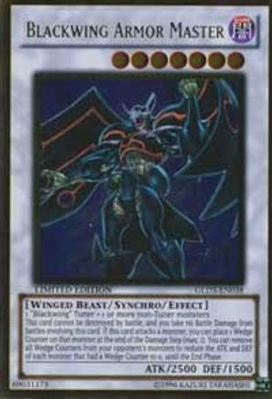 Blackwing Armor Master [GLD3-EN038] Gold Rare
