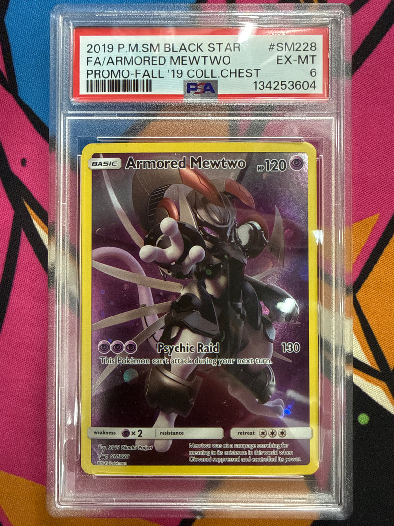 Armored Mewtwo (SM228) [Sun & Moon: Black Star Promos] - Graded
