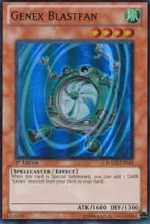 Genex Blastfan [HA02-EN043] Super Rare