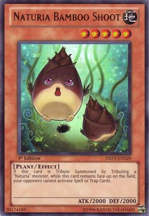 Naturia Bamboo Shoot [DREV-EN029] Ultra Rare