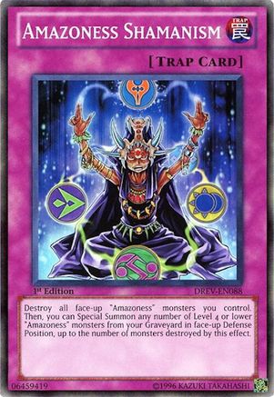 Amazoness Shamanism [DREV-EN088] Super Rare