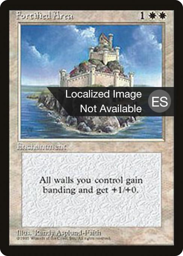 Fortified Area [Fourth Edition (Foreign Black Border)]