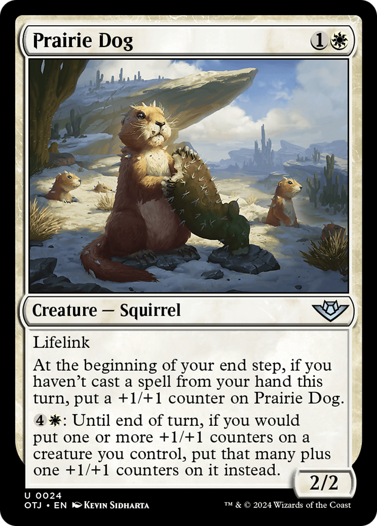 Prairie Dog [Outlaws of Thunder Junction]