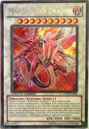 Majestic Red Dragon [CT07-EN001] Secret Rare