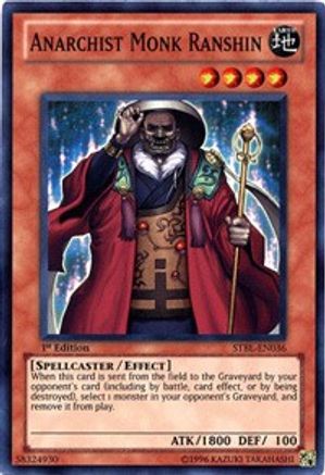 Anarchist Monk Ranshin [STBL-EN036] Super Rare