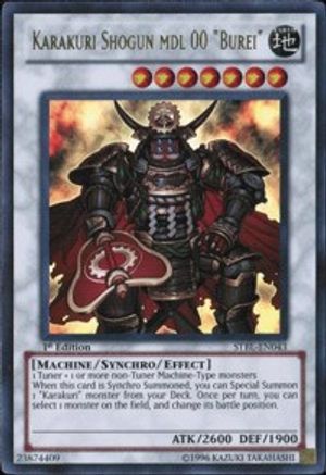 Karakuri Shogun mdl 00 Burei [STBL-EN043] Ultra Rare