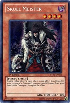 Skull Meister [STBL-EN081] Secret Rare