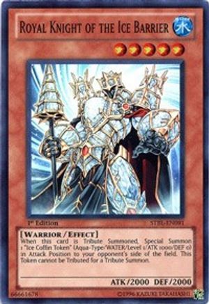 Royal Knight of the Ice Barrier [STBL-EN091] Super Rare