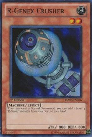 R-Genex Crusher [HA03-EN016] Super Rare