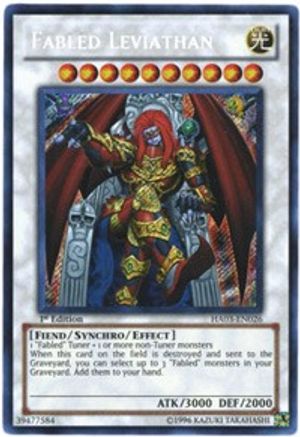Fabled Leviathan [HA03-EN026] Secret Rare