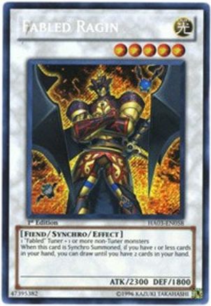 Fabled Ragin [HA03-EN058] Secret Rare