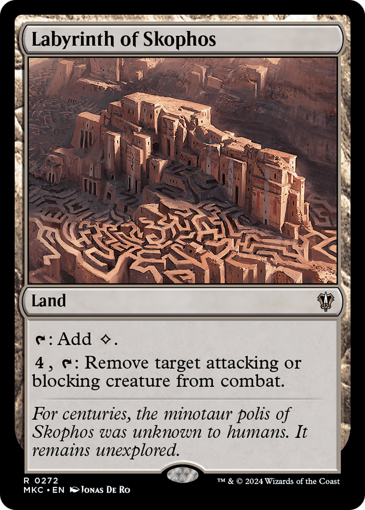 Labyrinth of Skophos [Murders at Karlov Manor Commander]