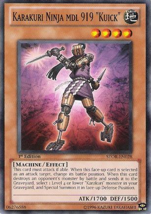 Karakuri Ninja mdl 919 "Kuick" [STOR-EN028] Common