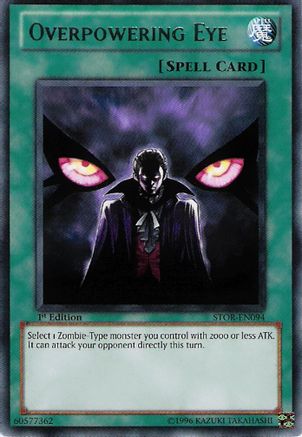Overpowering Eye [STOR-EN094] Rare
