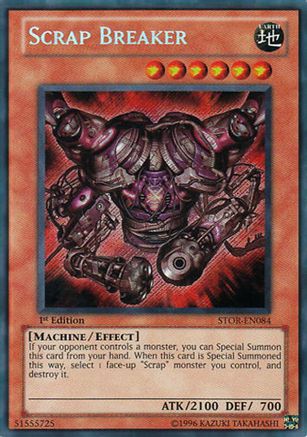 Scrap Breaker [STOR-EN084] Secret Rare