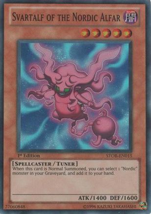 Svartalf of the Nordic Alfar [STOR-EN015] Super Rare