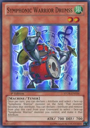Symphonic Warrior Drumss [STOR-EN034] Super Rare