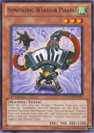 Symphonic Warrior Piaano [STOR-EN035] Rare