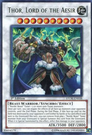 Thor, Lord of the Aesir [STOR-EN038] Ultra Rare