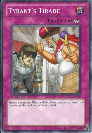 Tyrant's Tirade [STOR-EN078] Common