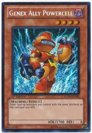 Genex Ally Powercell [HA04-EN002] Secret Rare