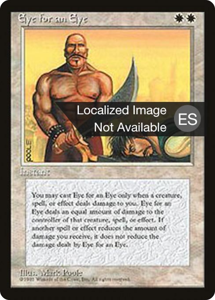 Eye for an Eye [Fourth Edition (Foreign Black Border)]