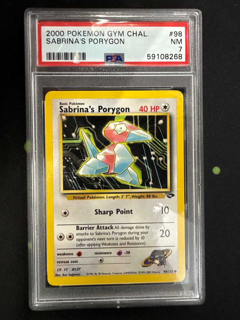 Sabrina's Porygon (98/132) [Gym Challenge Unlimited] - Graded