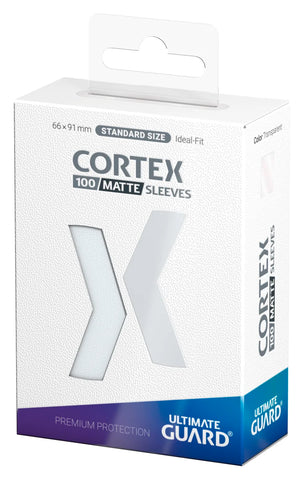 Ultimate Guard Cortex - 100CT Standard Size - Transparent Matte Sleeves