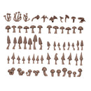 Forest Mushrooms - Basing Bits (63 Pieces)
